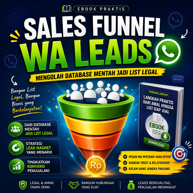 Sales Funnel WA Leads: Mengolah Database Mentah jadi List Legal